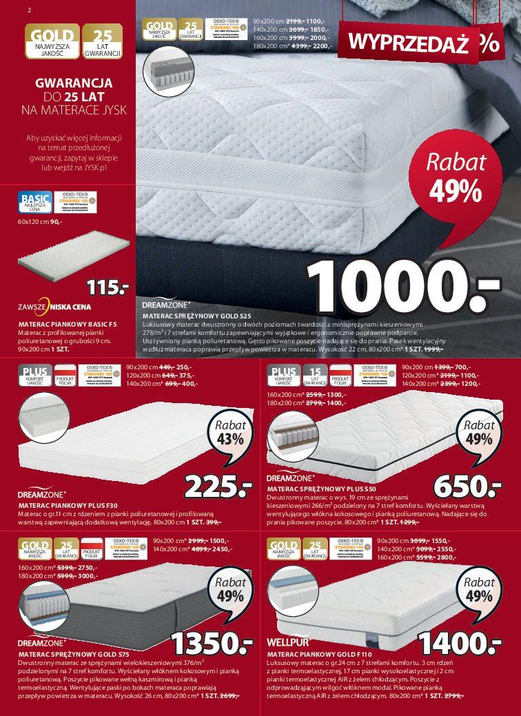 Gazetka promocyjna Jysk str. 2