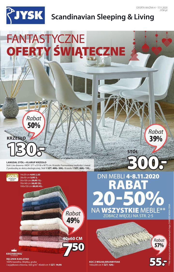 Gazetka promocyjna Jysk str. 1