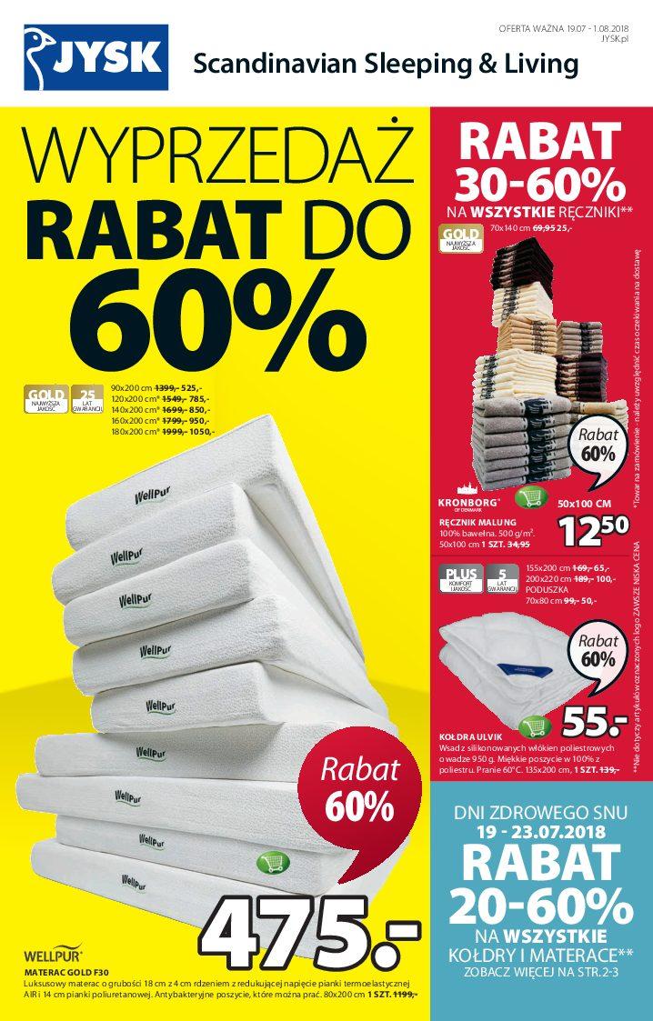 Gazetka promocyjna Jysk str. 1