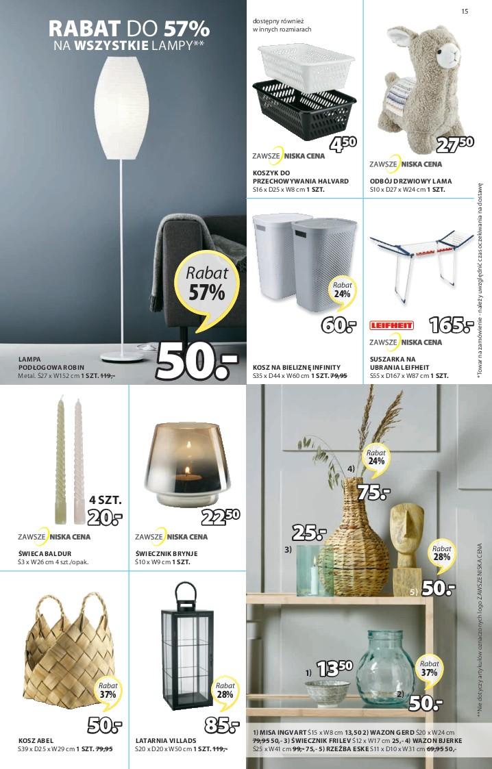 Gazetka promocyjna Jysk str. 15