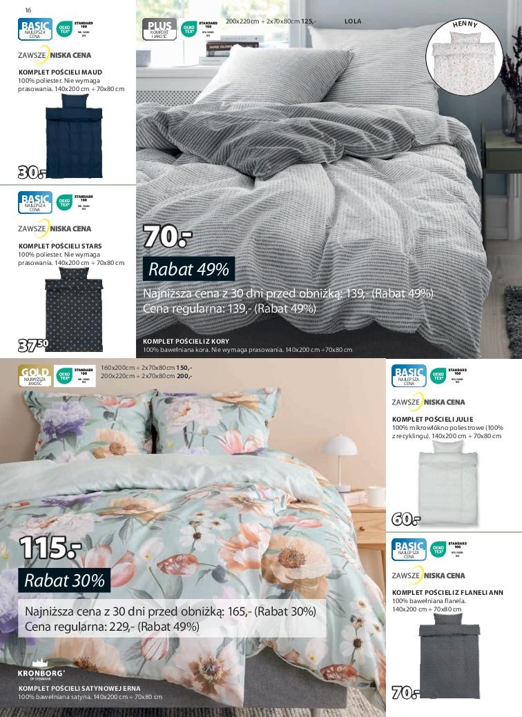 Gazetka promocyjna Jysk str. 16