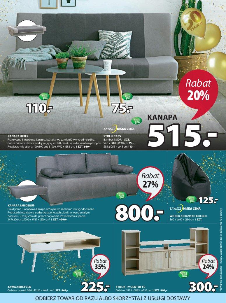 Gazetka promocyjna Jysk str. 5