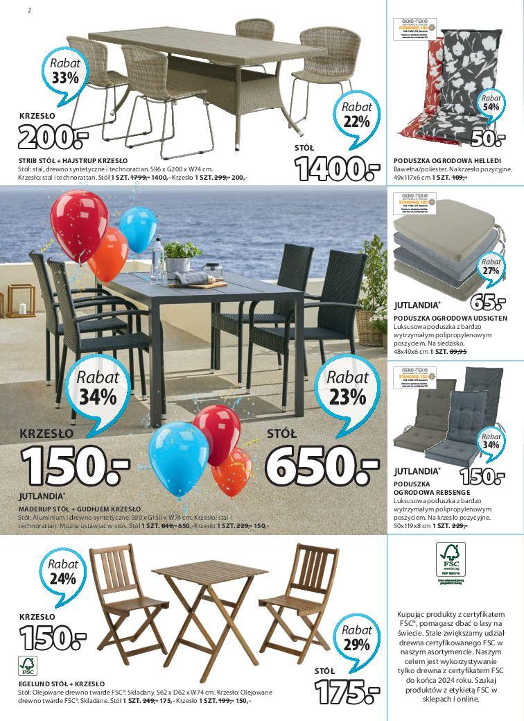 Gazetka promocyjna Jysk str. 2