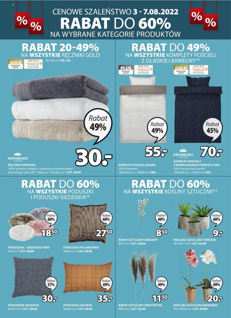 Gazetka promocyjna Jysk str. 2