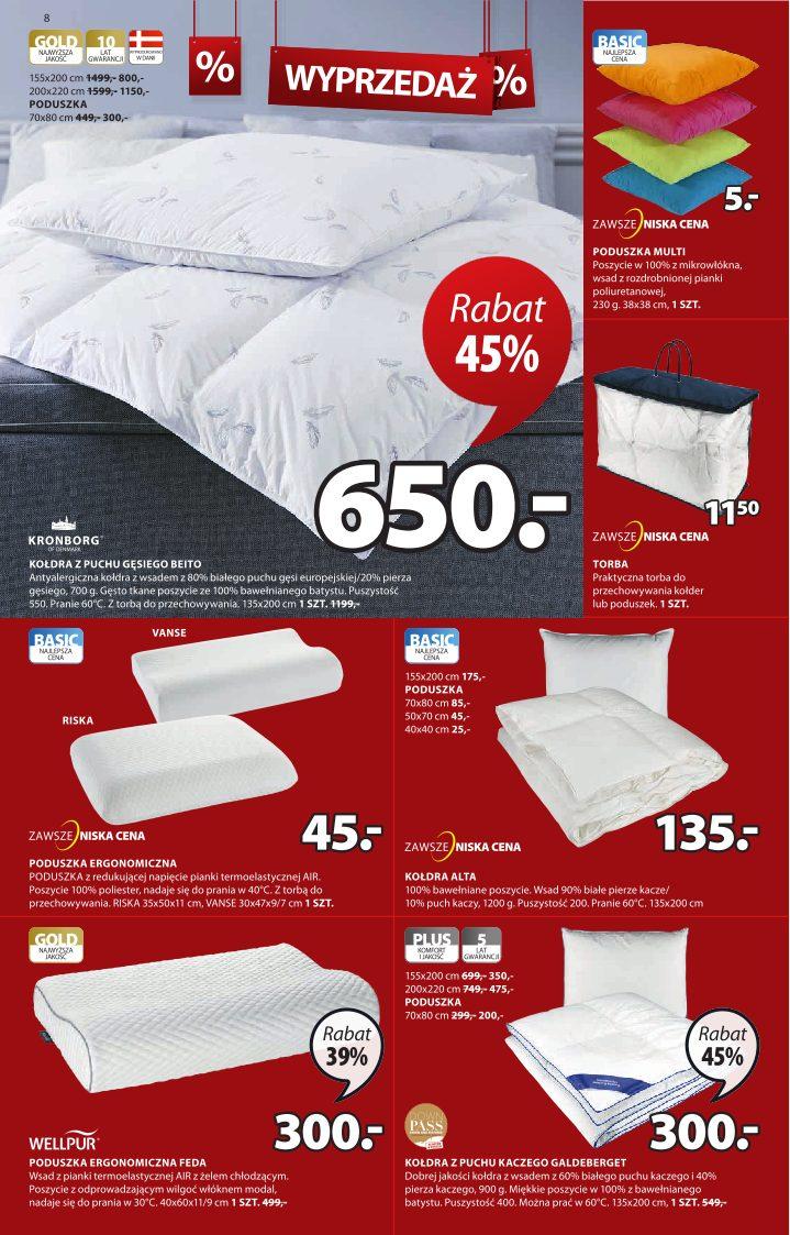 Gazetka promocyjna Jysk str. 8