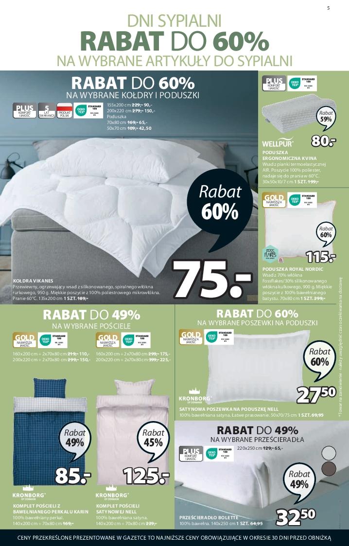 Gazetka promocyjna Jysk str. 5