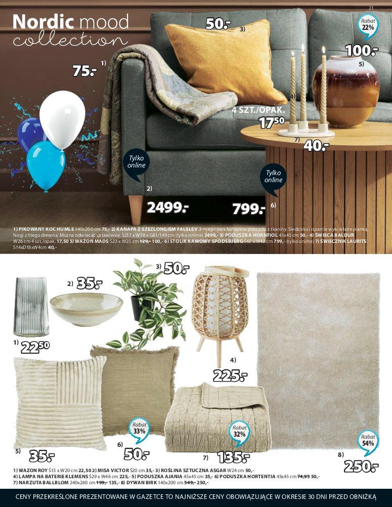 Gazetka promocyjna Jysk str. 21