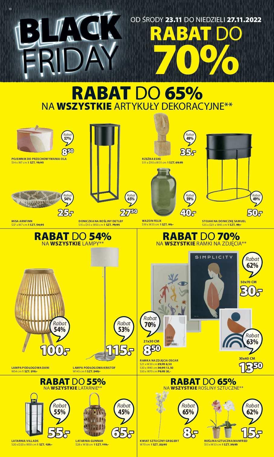 Gazetka promocyjna Jysk str. 10