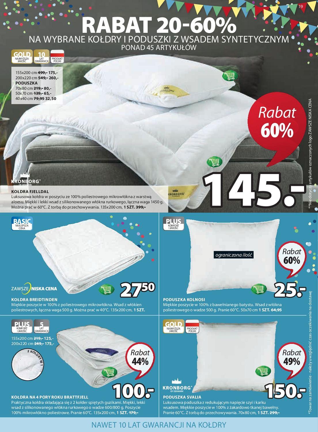 Gazetka promocyjna Jysk str. 19