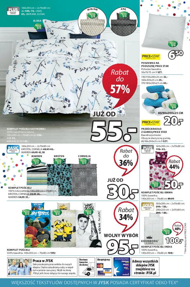 Gazetka promocyjna Jysk str. 15