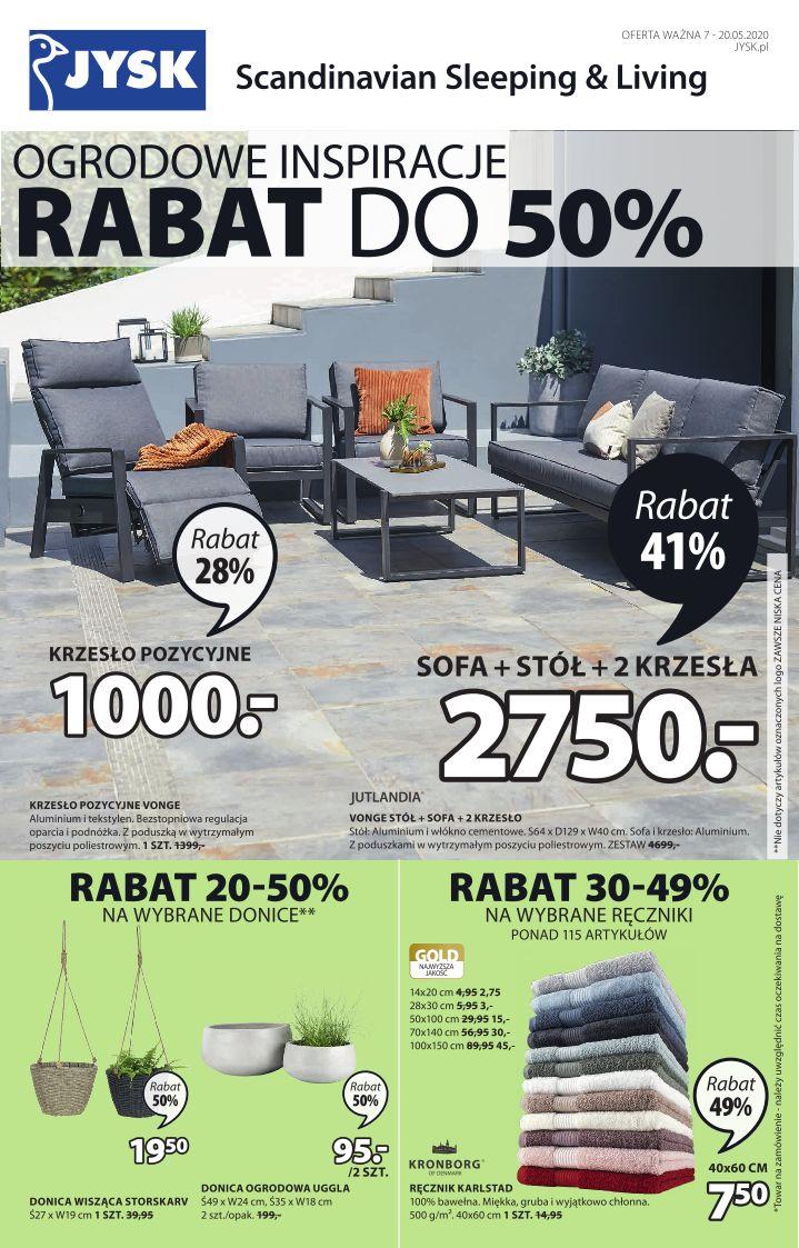 Gazetka promocyjna Jysk str. 1