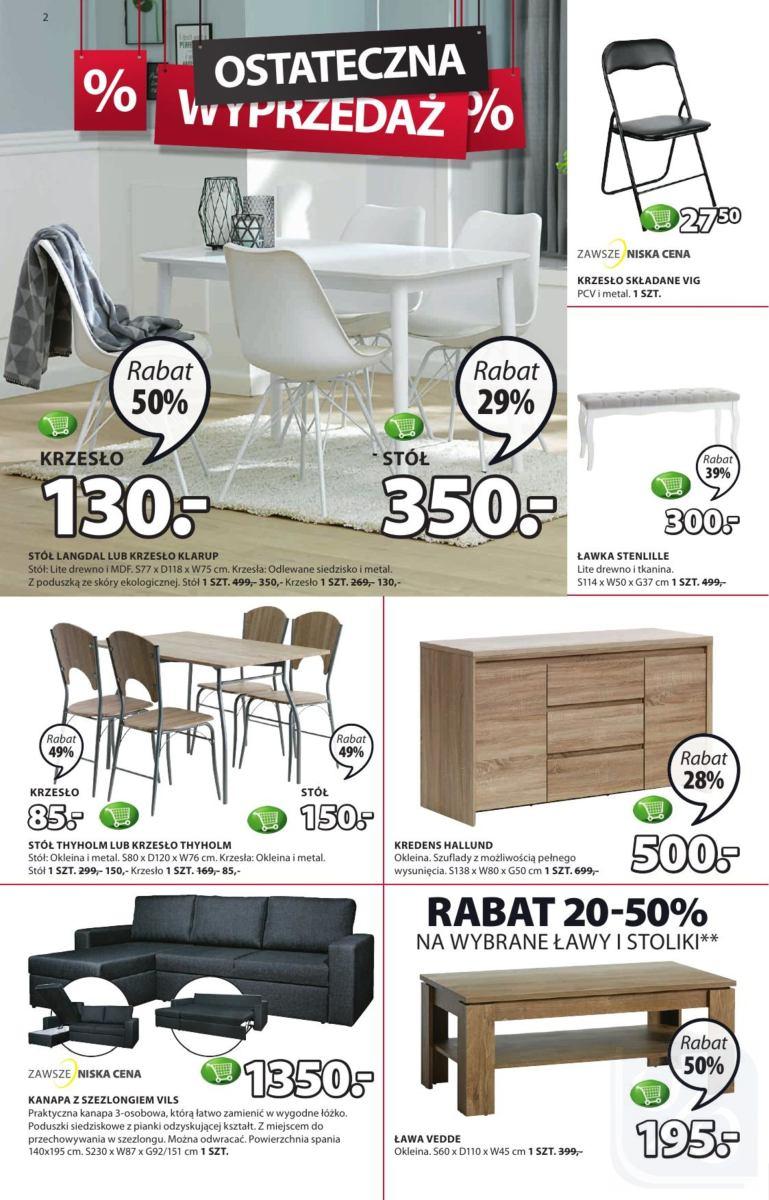Gazetka promocyjna Jysk str. 2