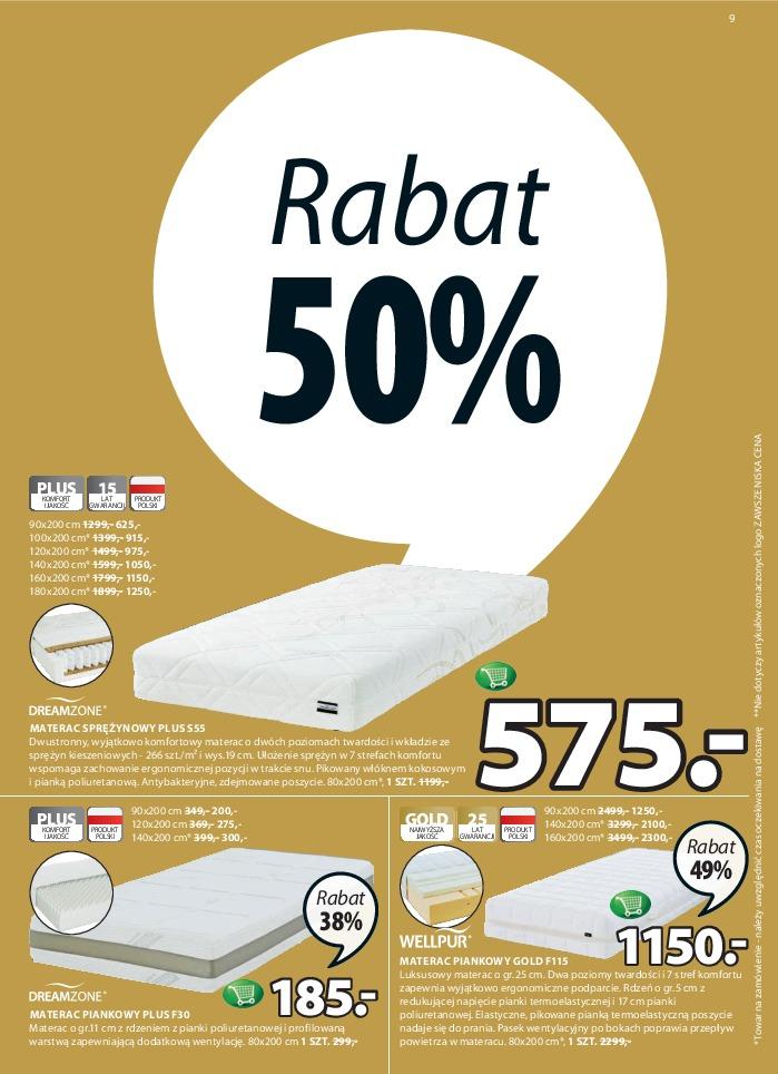 Gazetka promocyjna Jysk str. 9