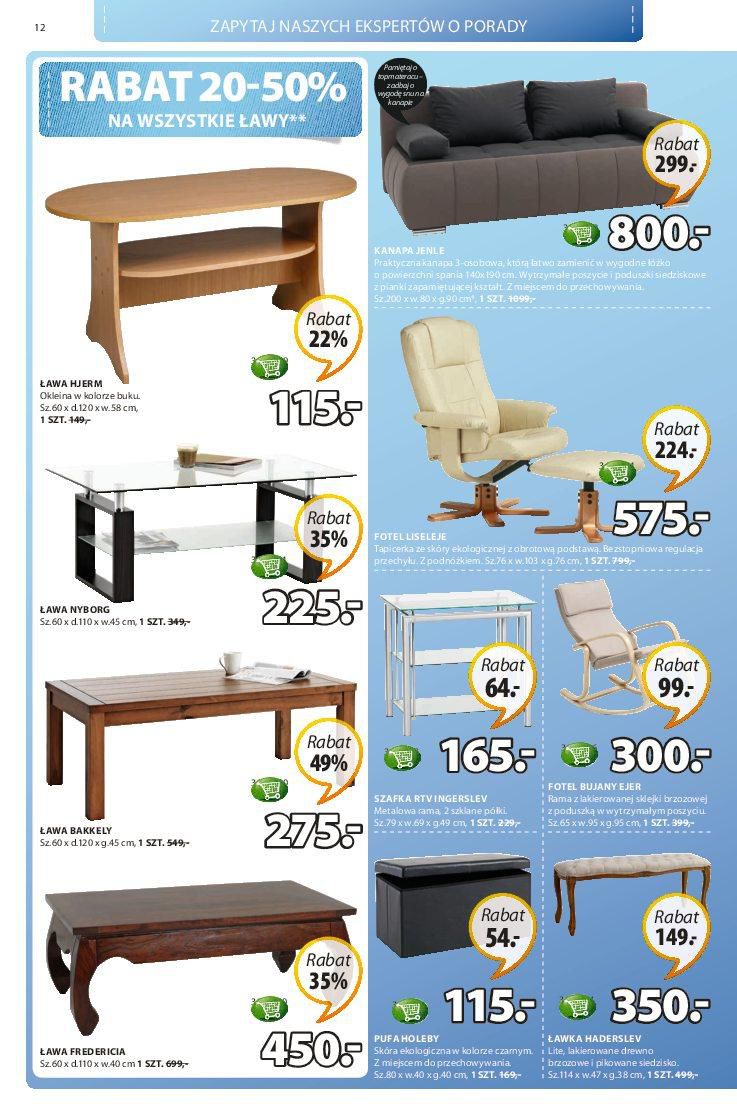 Gazetka promocyjna Jysk str. 12