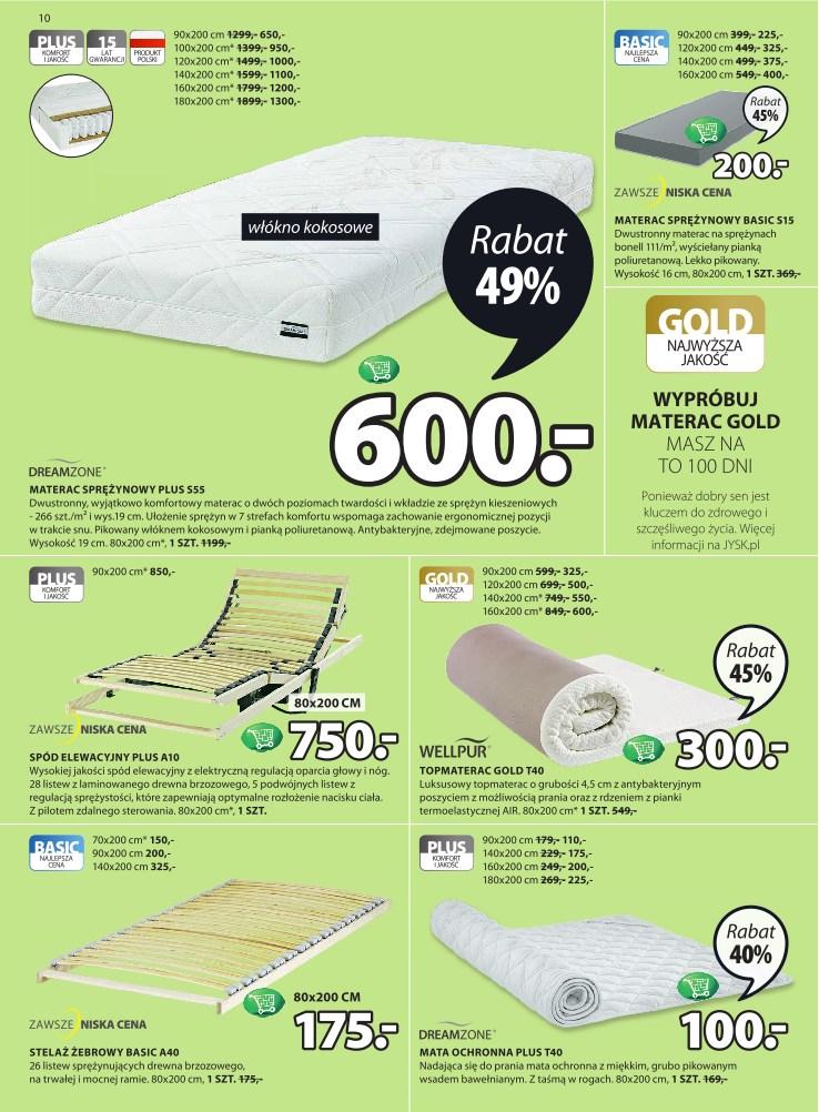Gazetka promocyjna Jysk str. 10
