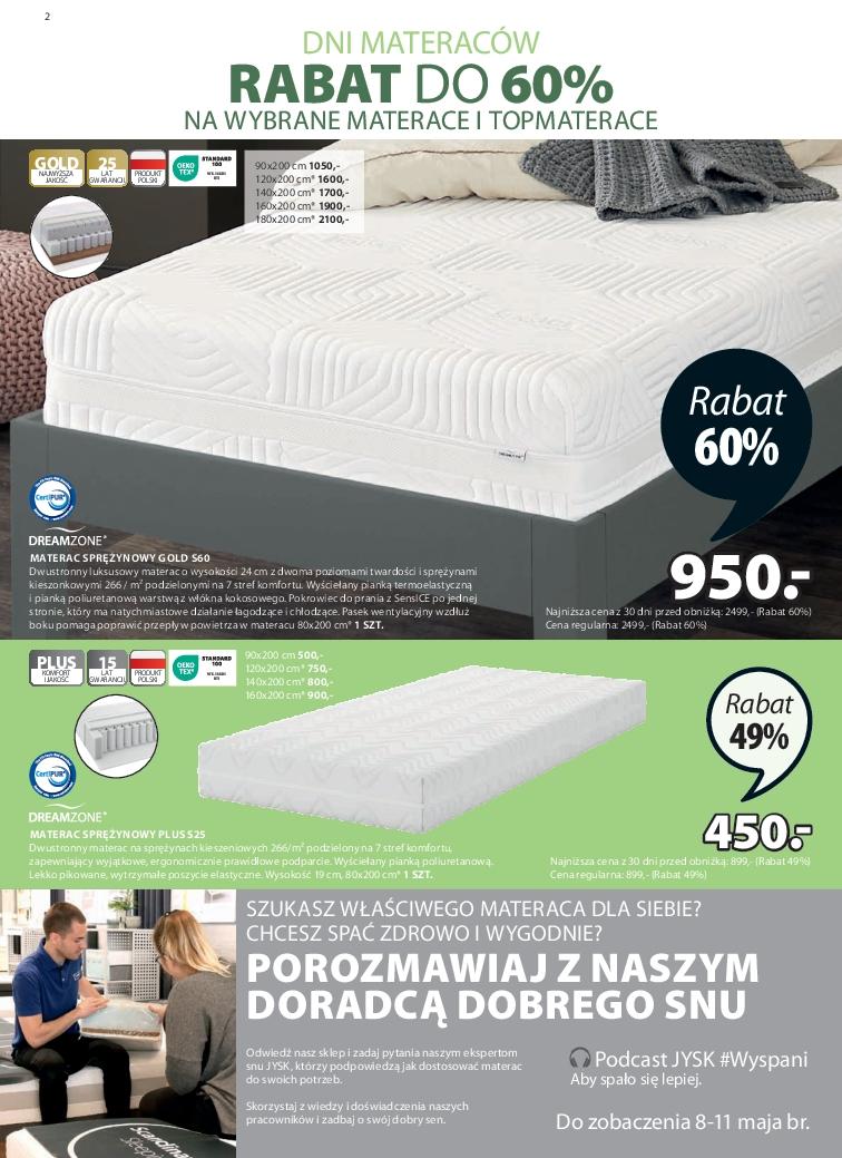 Gazetka promocyjna Jysk str. 2