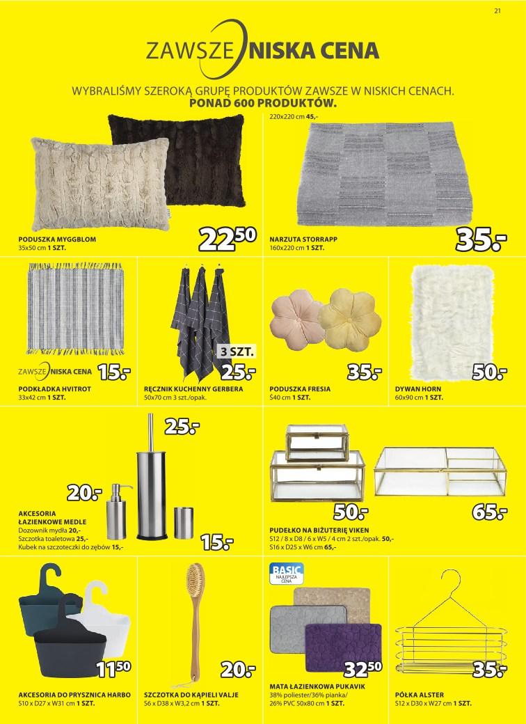 Gazetka promocyjna Jysk str. 21