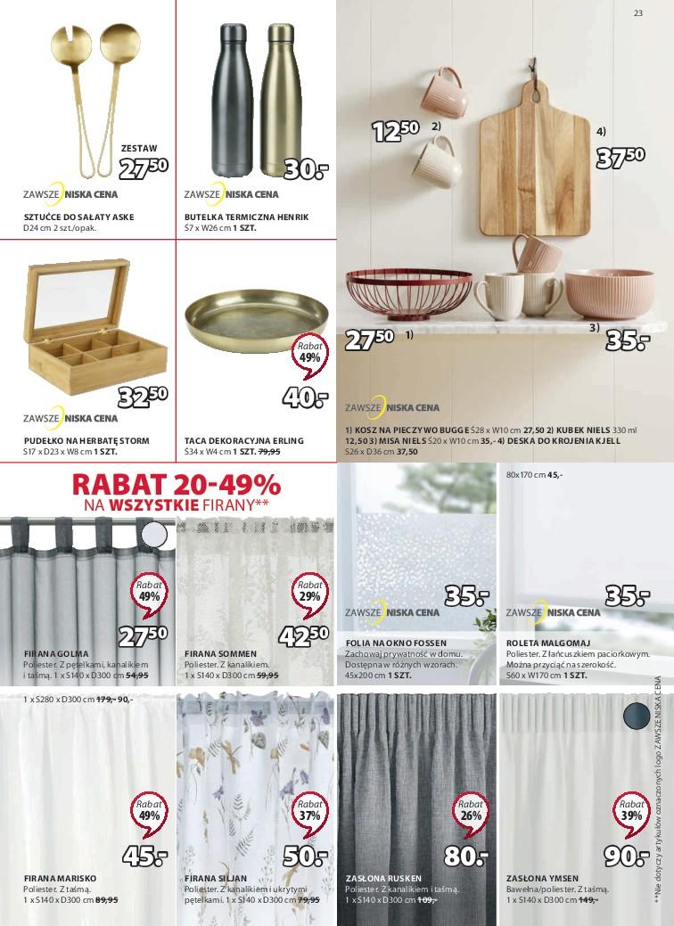Gazetka promocyjna Jysk str. 23