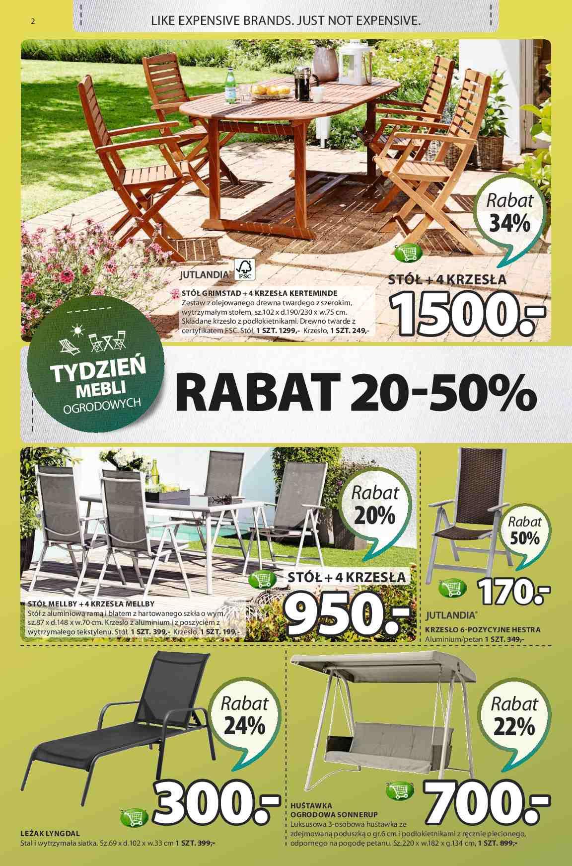 Gazetka promocyjna Jysk str. 2