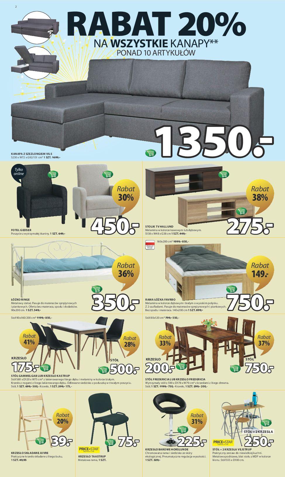 Gazetka promocyjna Jysk str. 2