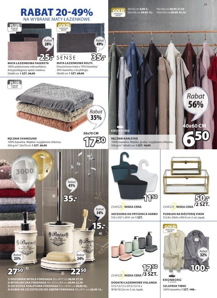 Gazetka promocyjna Jysk str. 23