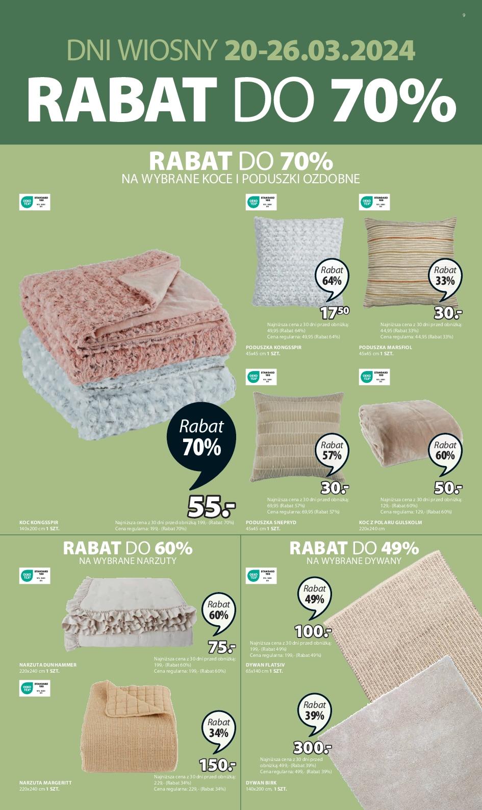 Gazetka promocyjna Jysk str. 9