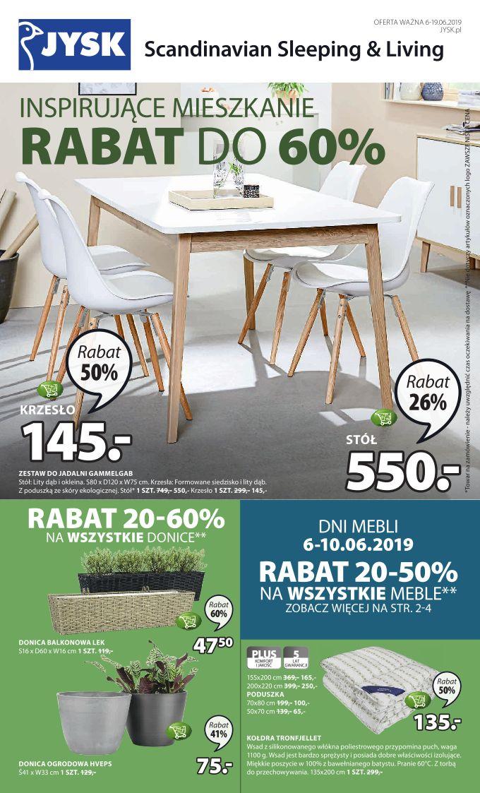 Gazetka promocyjna Jysk str. 1
