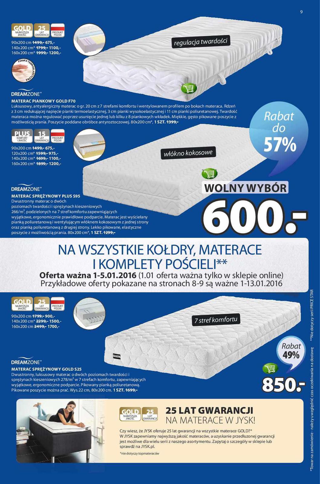 Gazetka promocyjna Jysk str. 9
