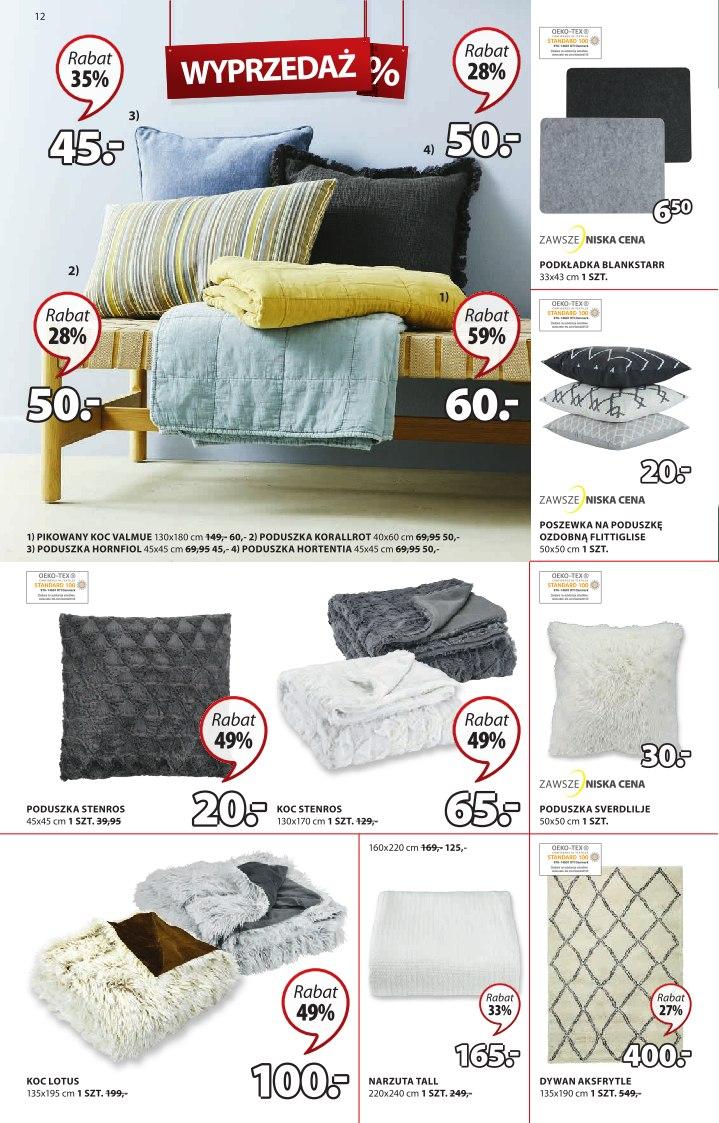 Gazetka promocyjna Jysk str. 12