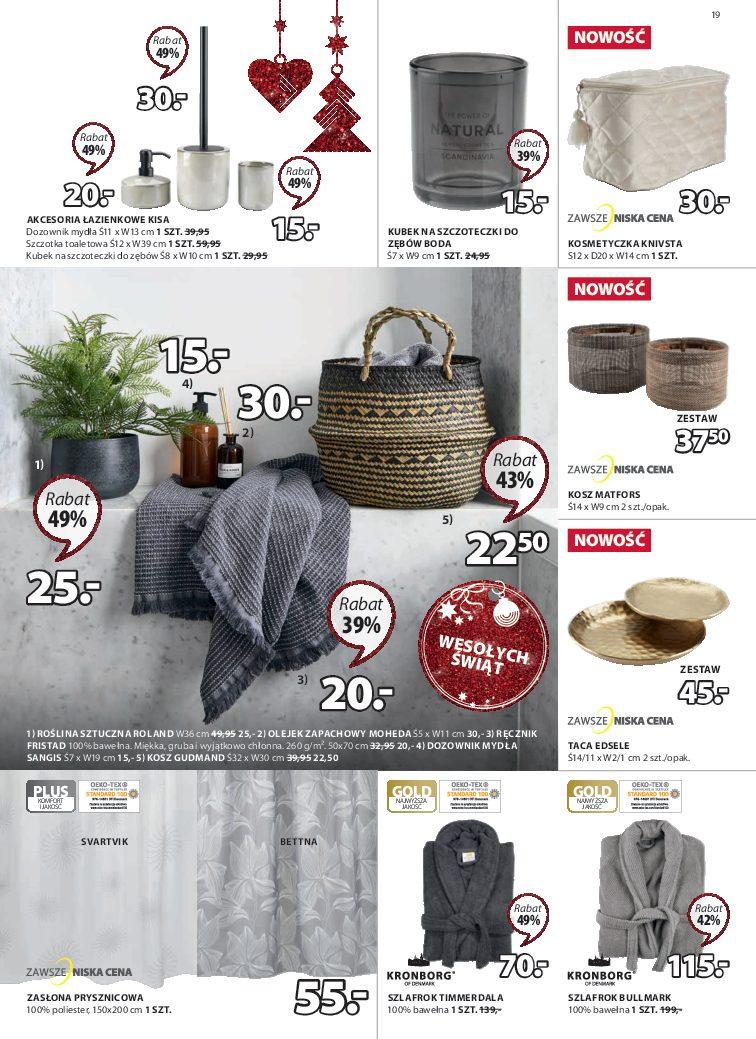 Gazetka promocyjna Jysk str. 19