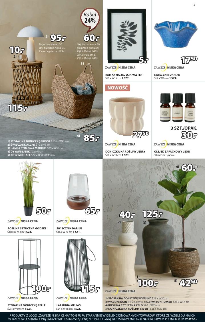 Gazetka promocyjna Jysk str. 15