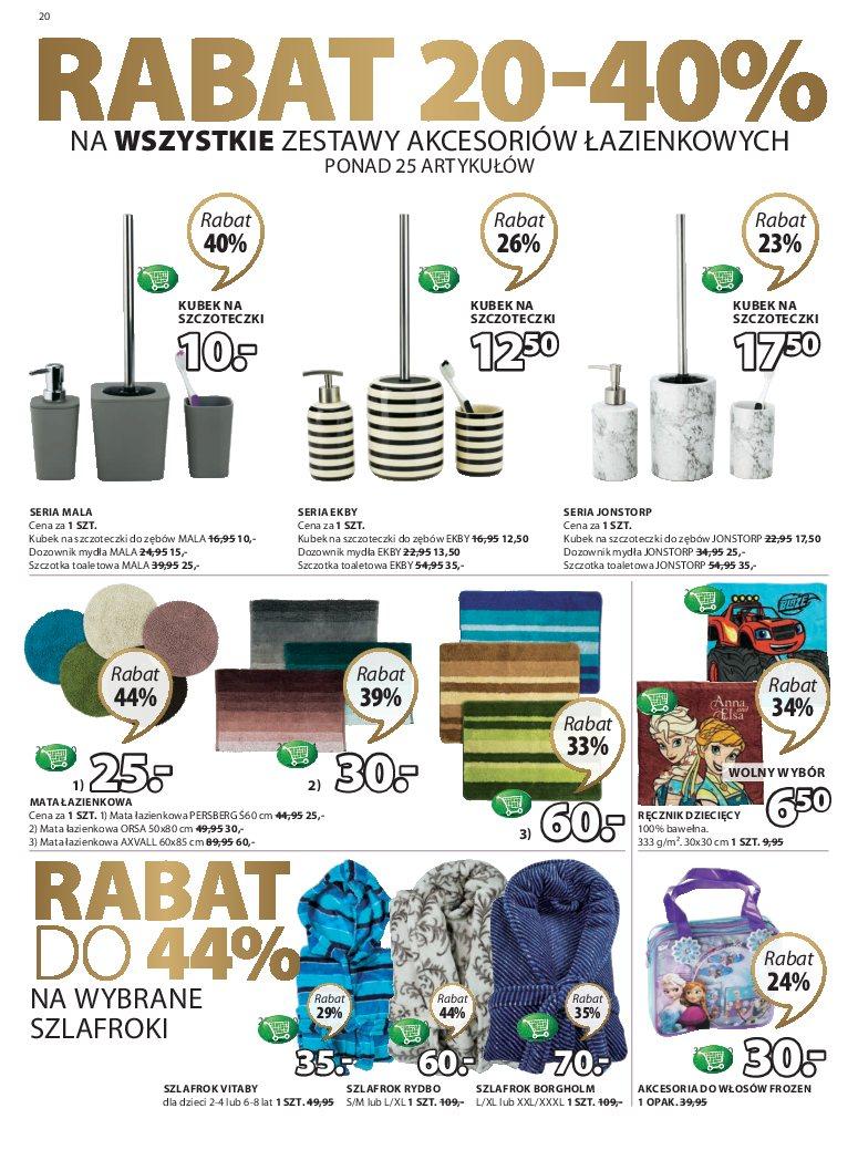 Gazetka promocyjna Jysk str. 20