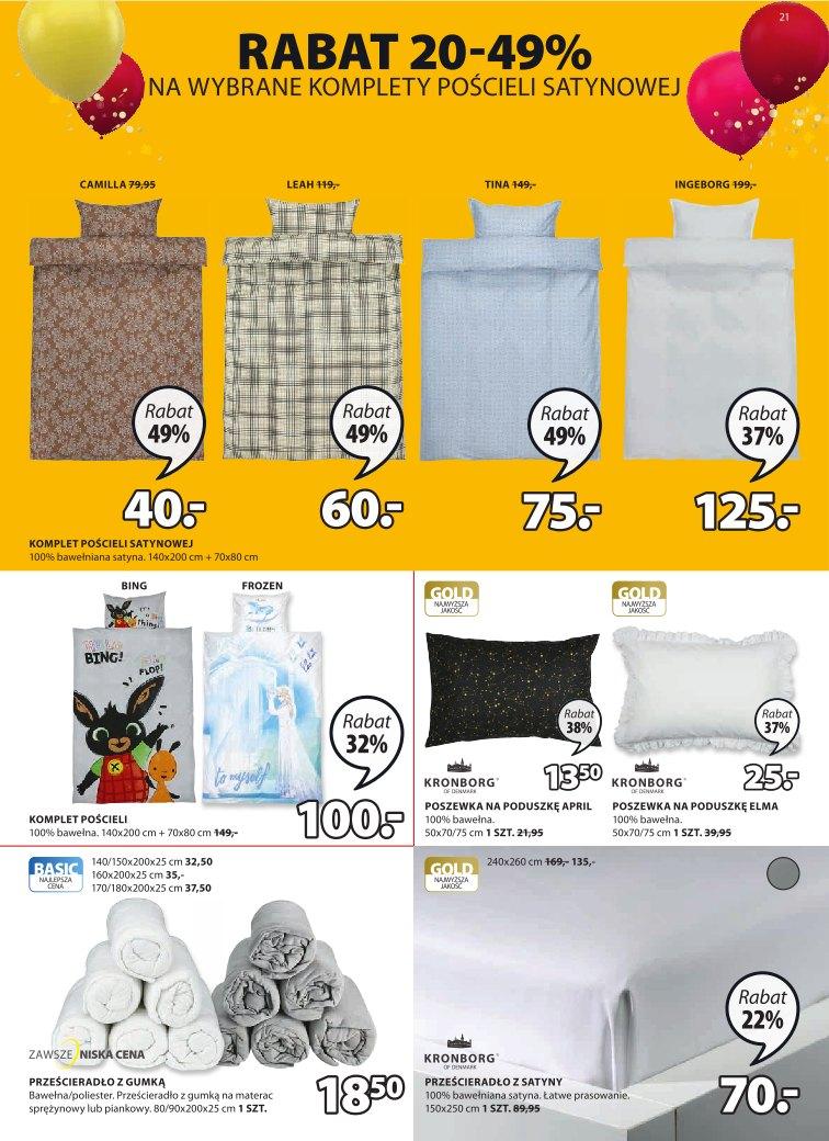 Gazetka promocyjna Jysk str. 21