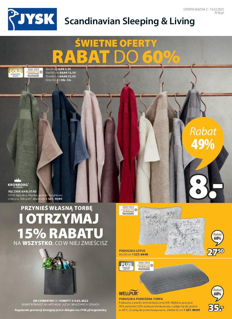 Gazetka promocyjna Jysk str. 1