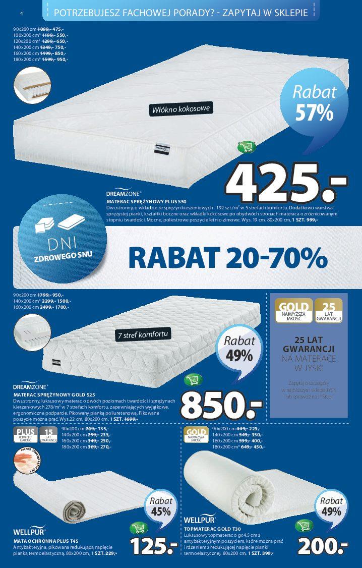 Gazetka promocyjna Jysk str. 4