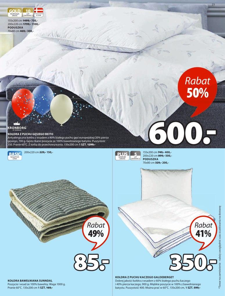 Gazetka promocyjna Jysk str. 23