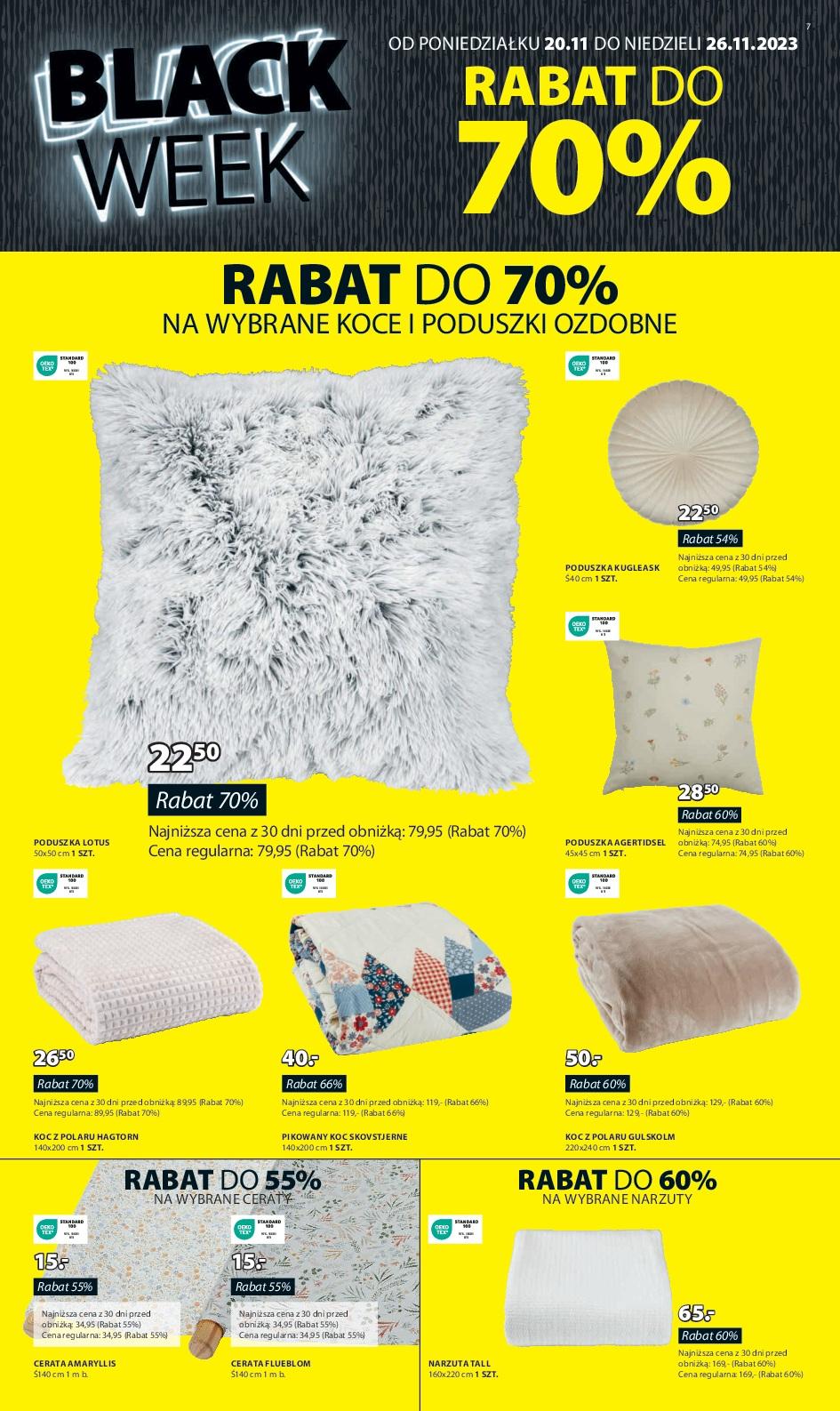 Gazetka promocyjna Jysk str. 7