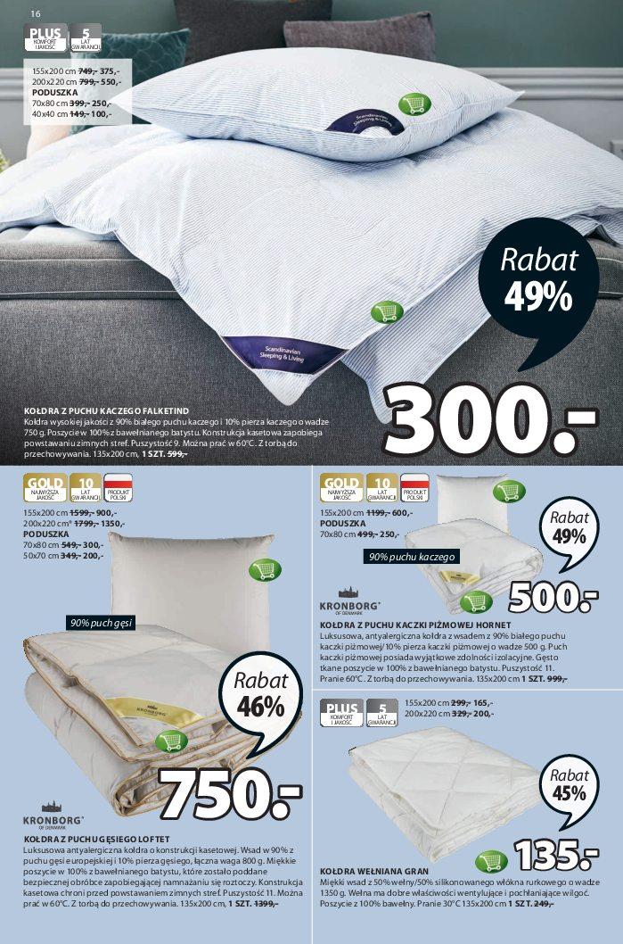 Gazetka promocyjna Jysk str. 16