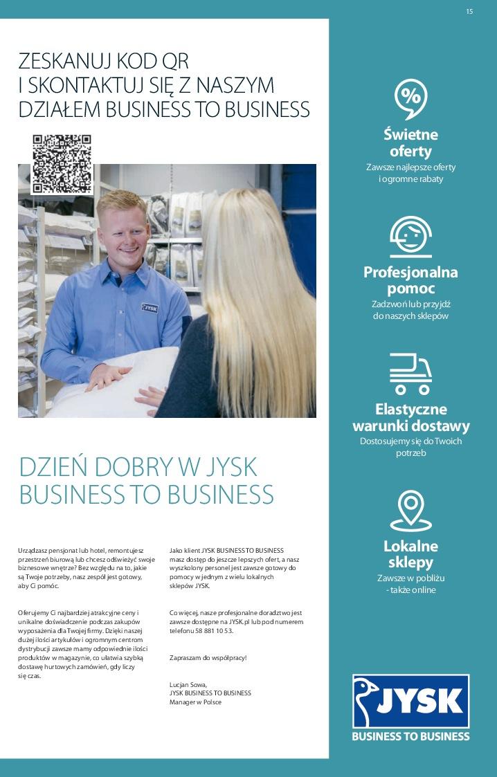 Gazetka promocyjna Jysk str. 15
