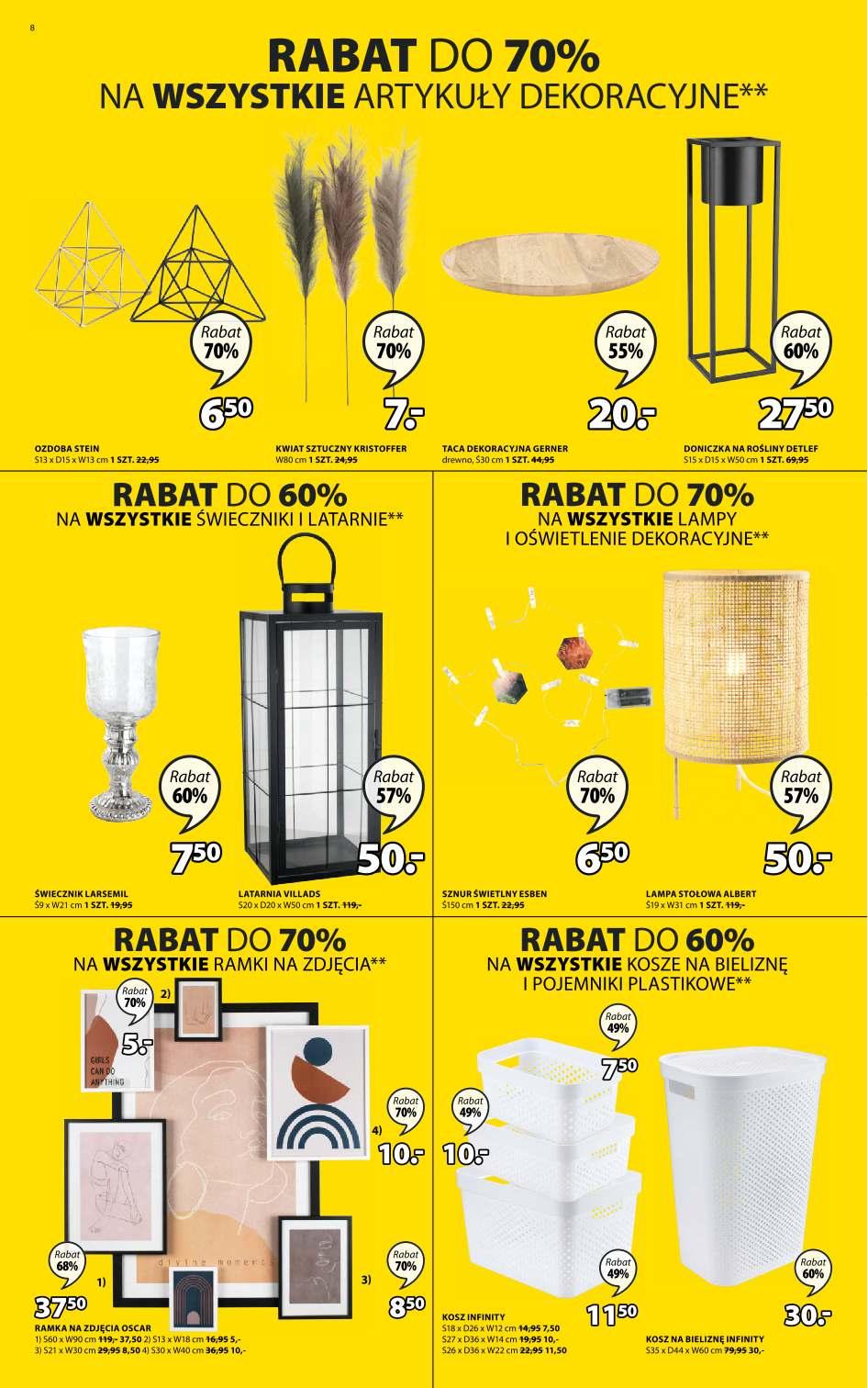 Gazetka promocyjna Jysk str. 8