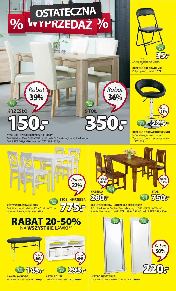 Gazetka promocyjna Jysk str. 2