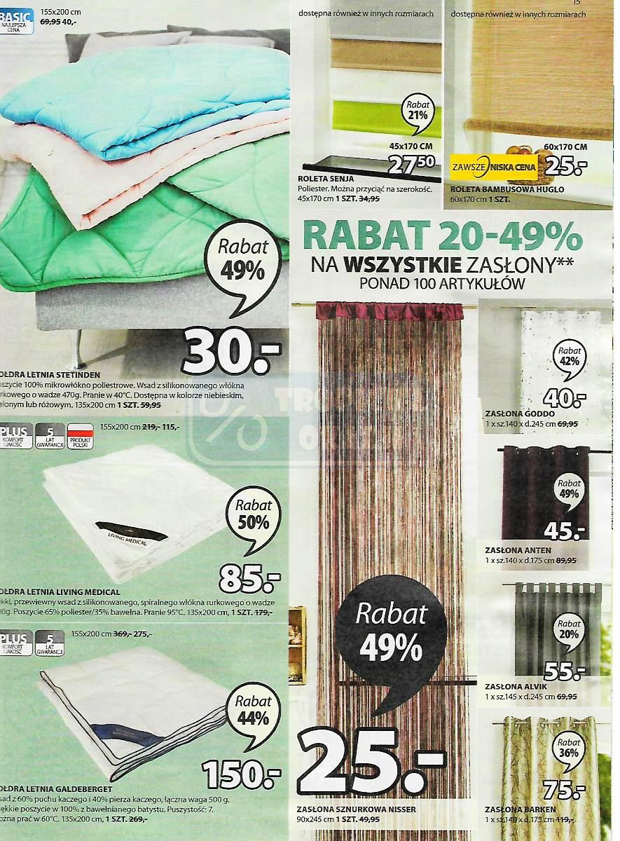 Gazetka promocyjna Jysk str. 15