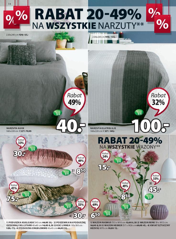 Gazetka promocyjna Jysk str. 14