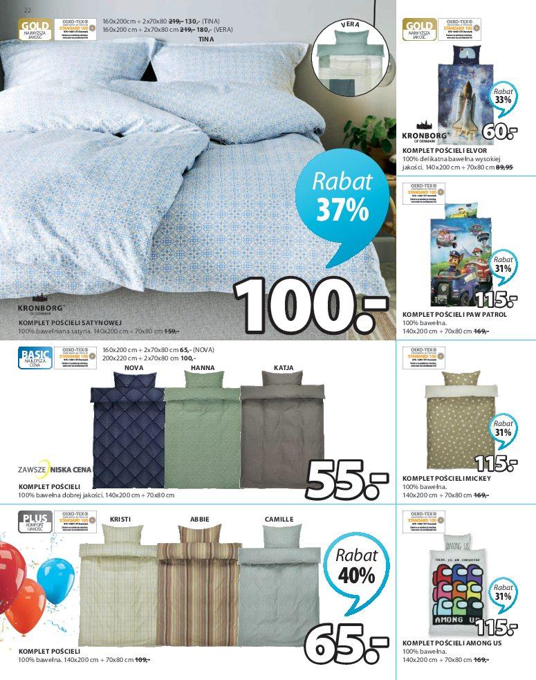 Gazetka promocyjna Jysk str. 22