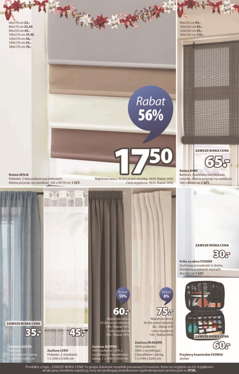 Gazetka promocyjna Jysk str. 23