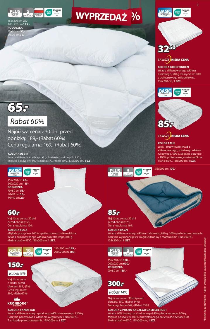 Gazetka promocyjna Jysk str. 9