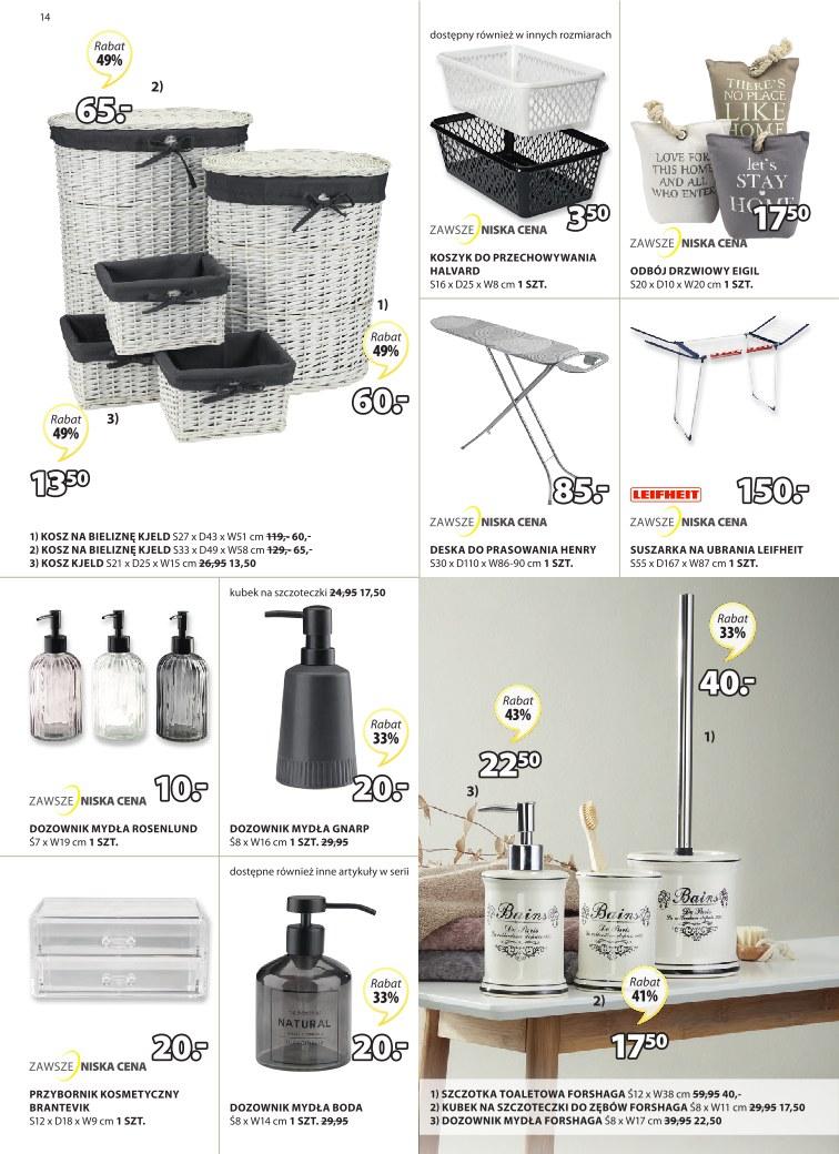 Gazetka promocyjna Jysk str. 14