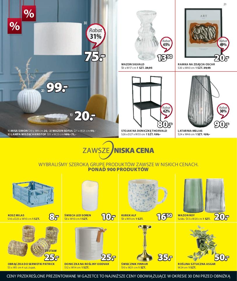 Gazetka promocyjna Jysk str. 21
