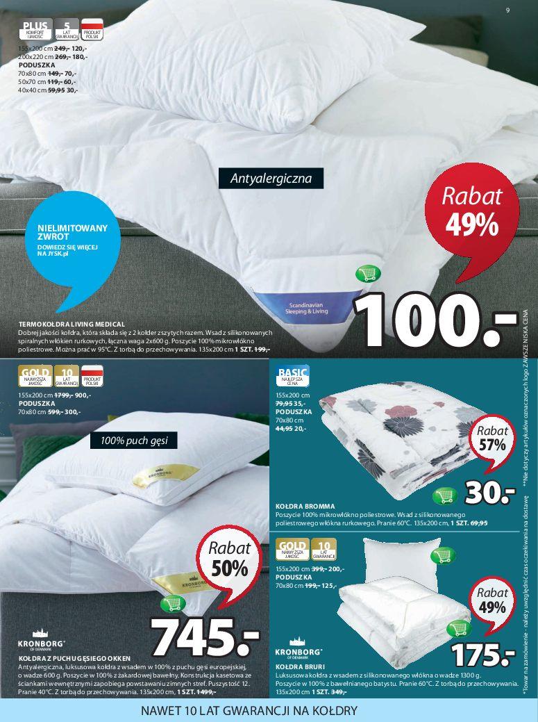 Gazetka promocyjna Jysk str. 9