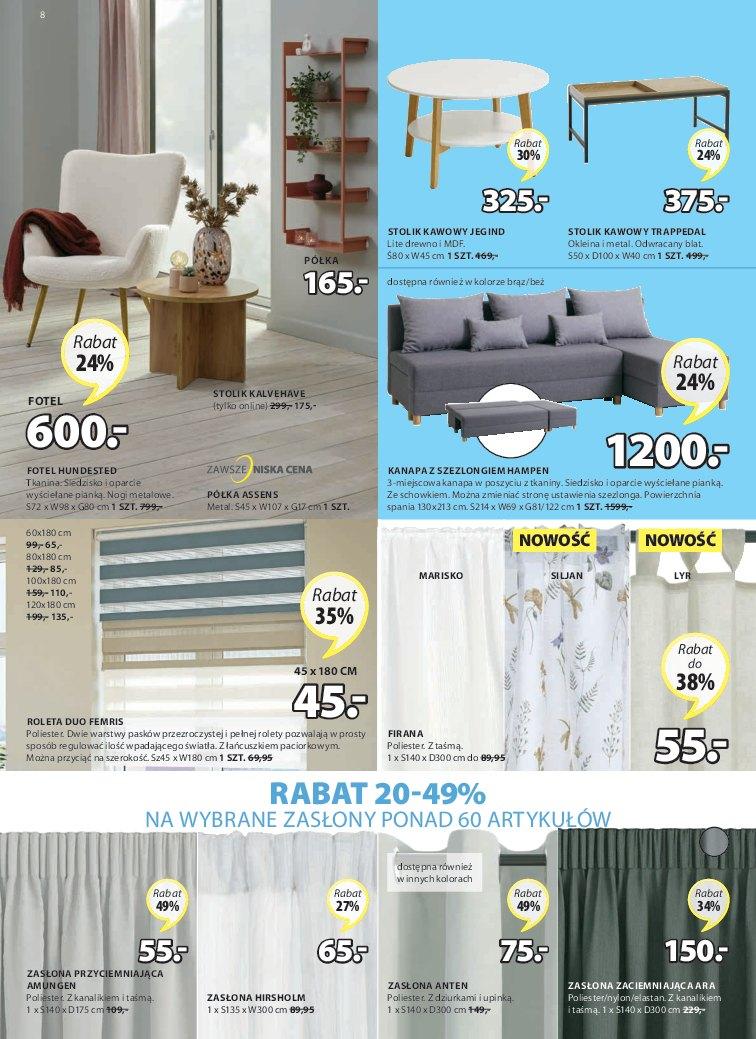 Gazetka promocyjna Jysk str. 8